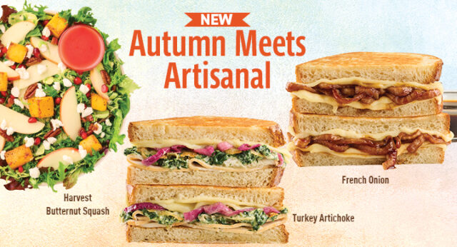 Fall Menu Items on Stone Surface
