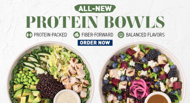 All-New Protein Bowls on Light Surface